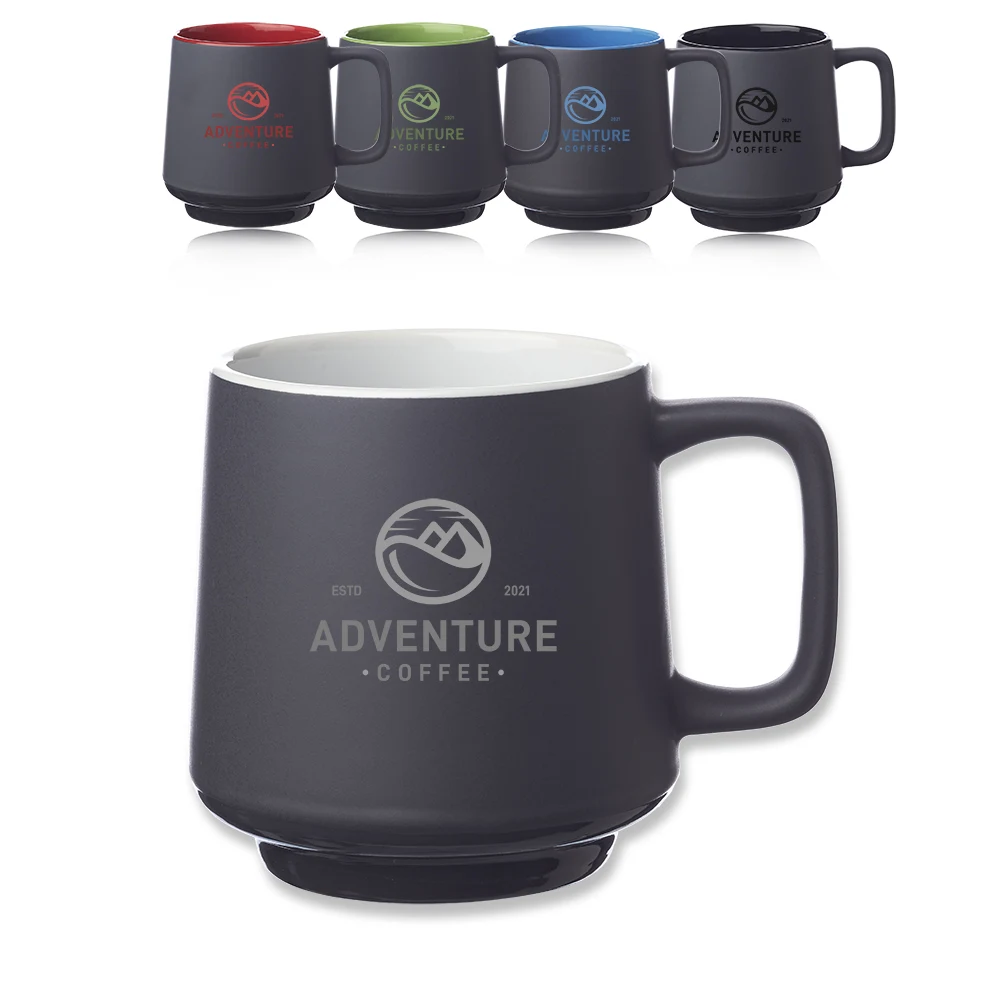 12 oz. Stackable Ceramic Mug 1