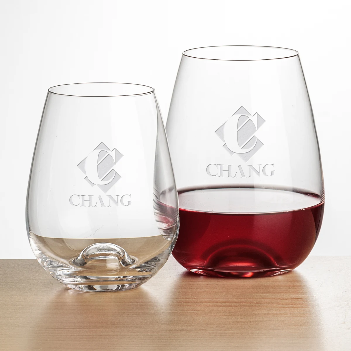 Edderton Stemless Wine - Deep Etch 1