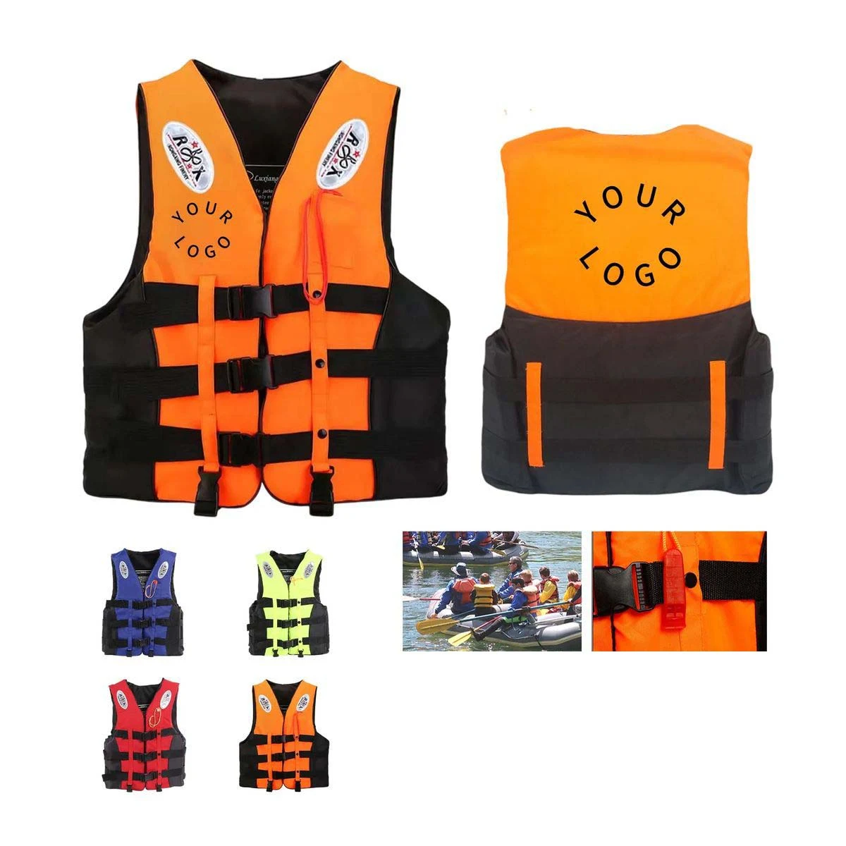 Protective Life Jacket with Secure Fit Design 1