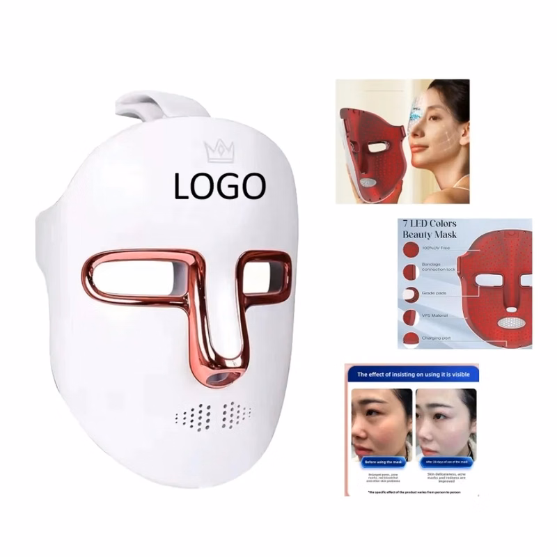 7 Color LED Light Therapy Face Mask