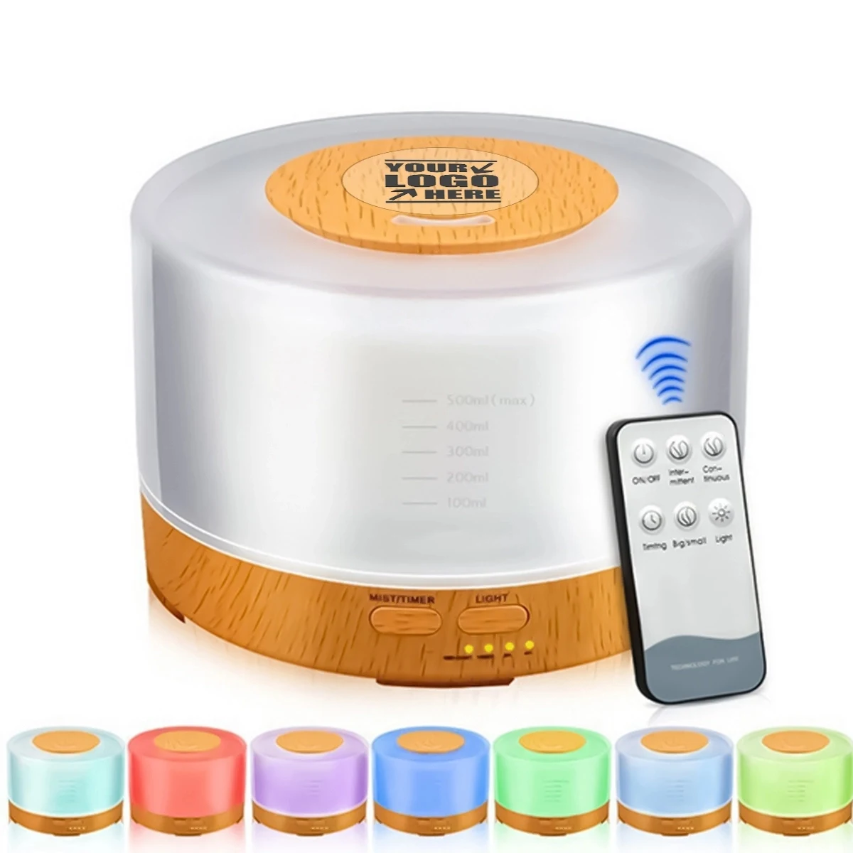 Wood Grain Aromatherapy Humidifier 1