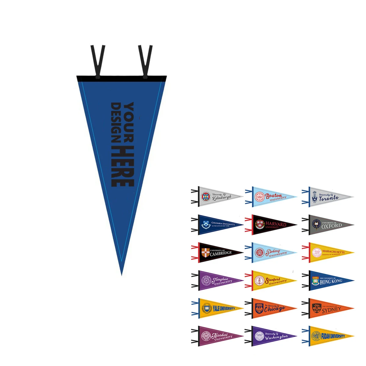 Felt Pennant Flag Banner For School Decor 1
