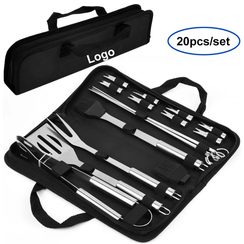 20pcs BBQ Grill Tool Set 1