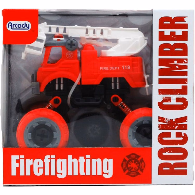 Firefighting Climber Trucks 6" - Assorted