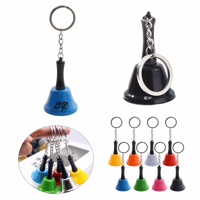 Christmas Pendant Mini Hand Cranked Bell Decoration