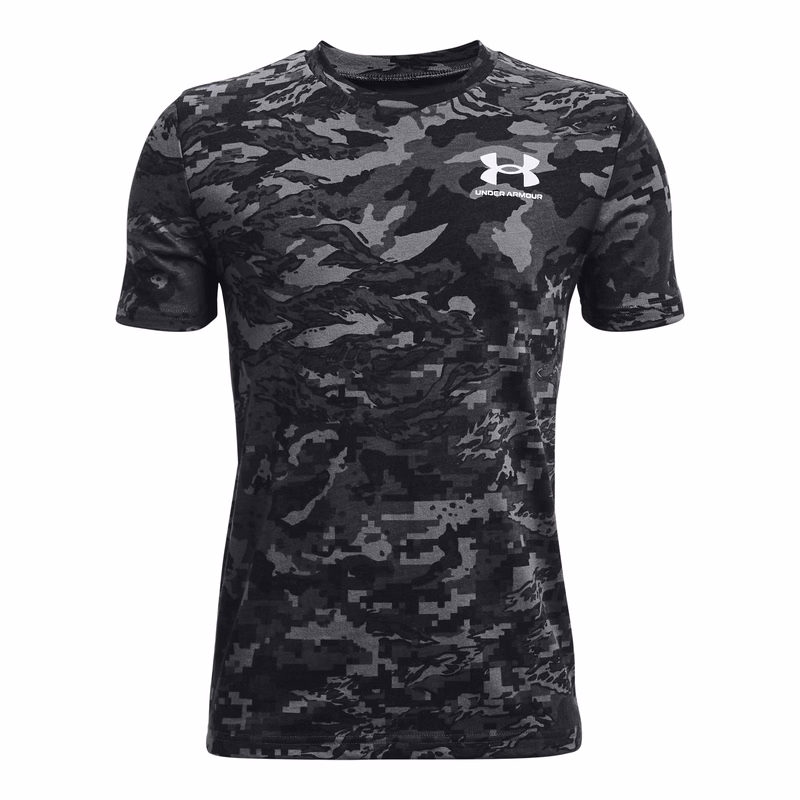 Boys' UA ABC Camo Short Sleeve