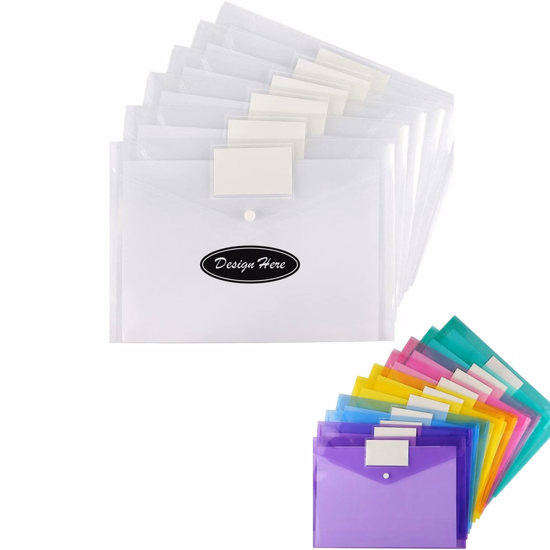 Customizable A4 Waterproof Transparent File Pouch