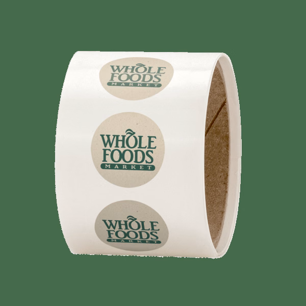 2" Circle Roll Labels