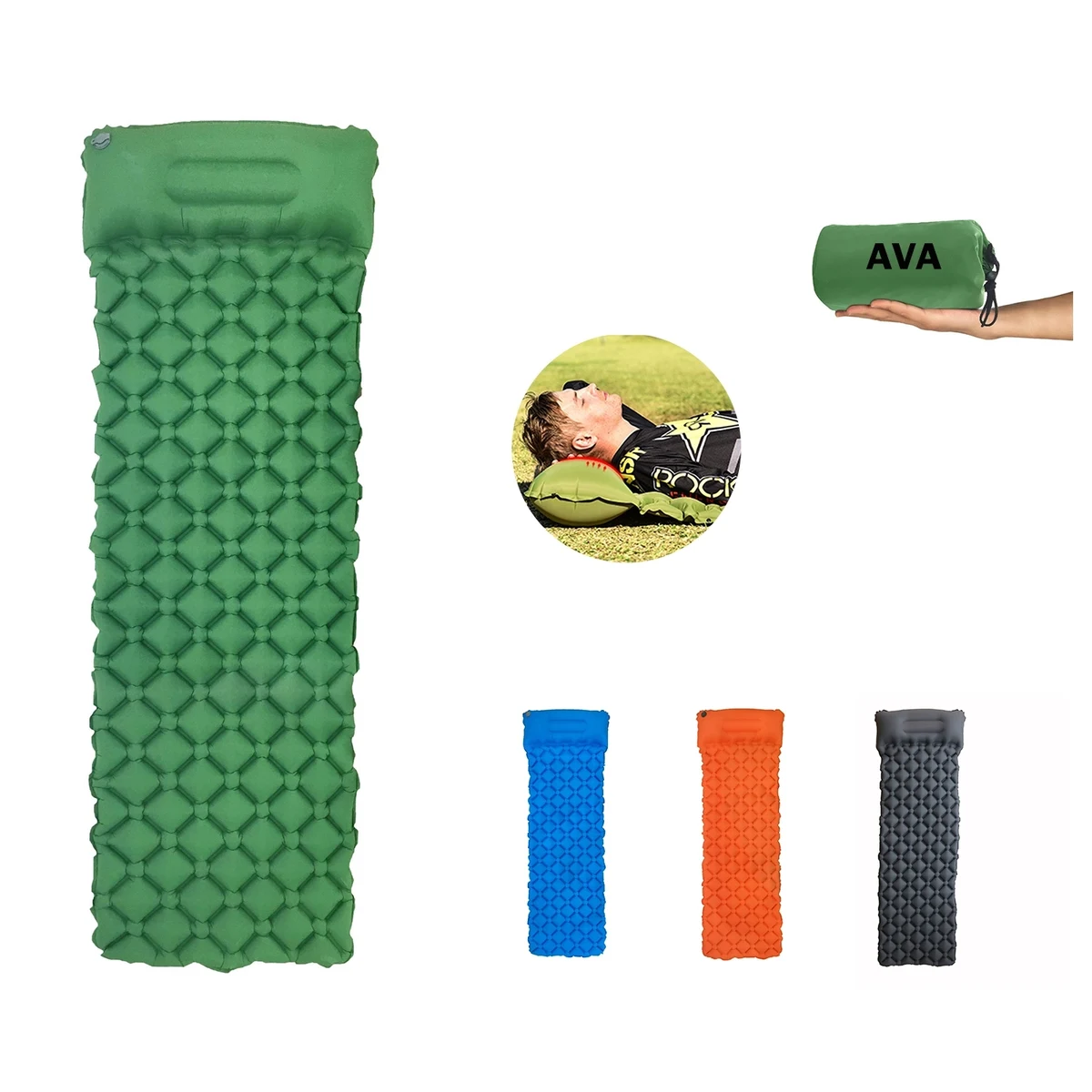 Outdoor Camping Beach Tpu Inflatable Cushion 1