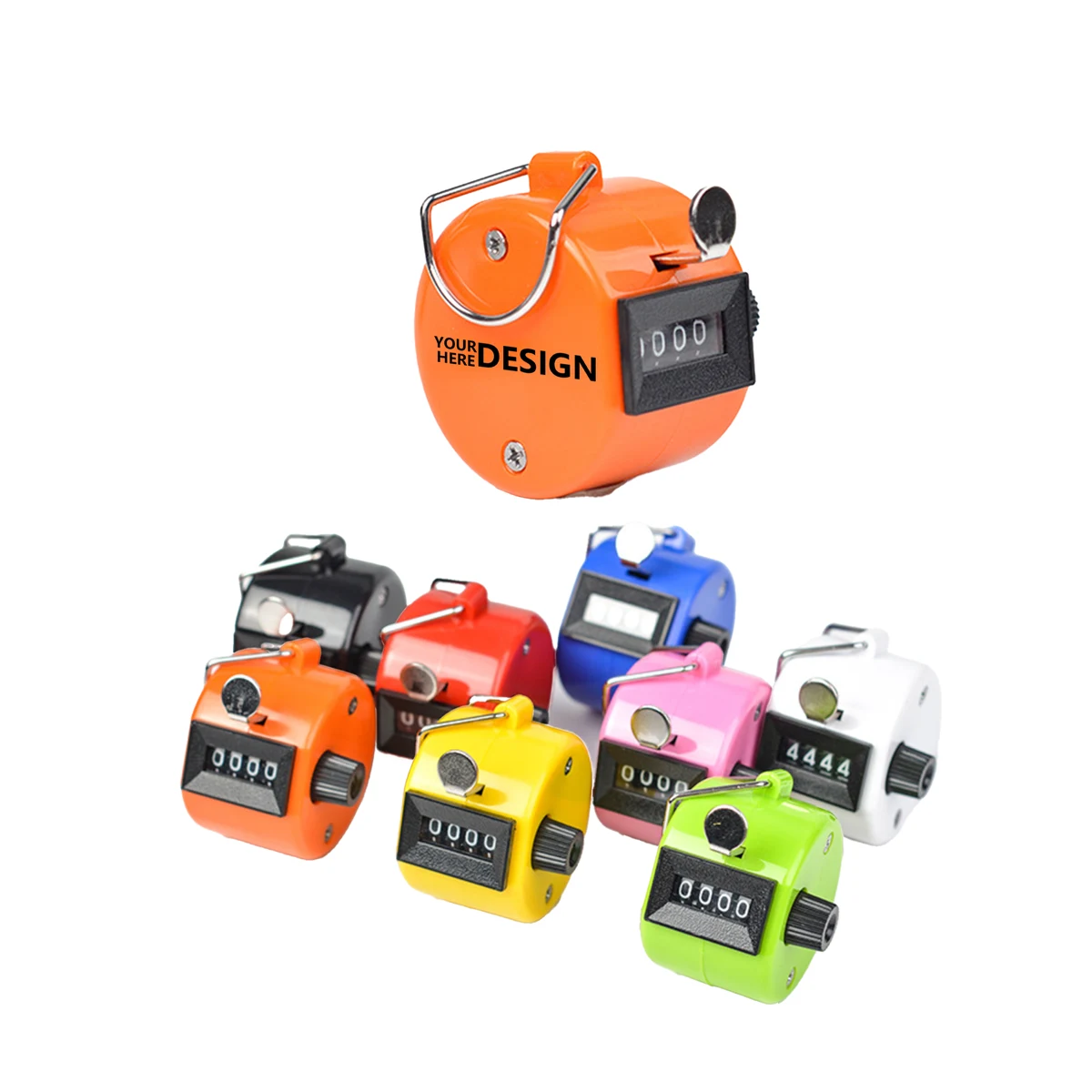 Four-Digit Plastic Colored Counter 1