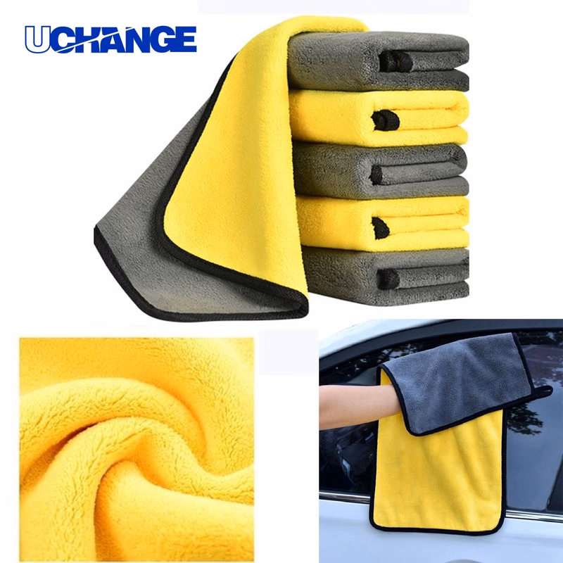 Coral Wool Car Cleaning Towel