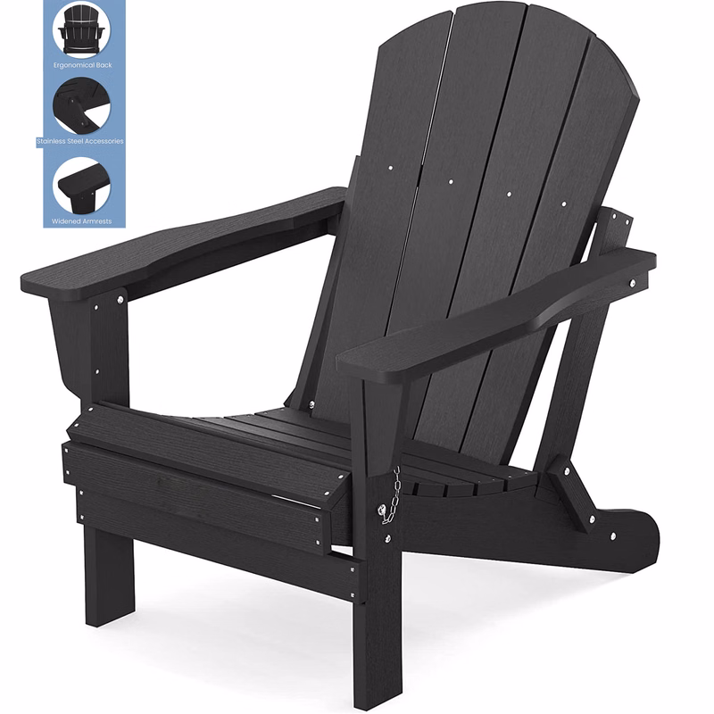 Folding Adirondack Lawn Chair