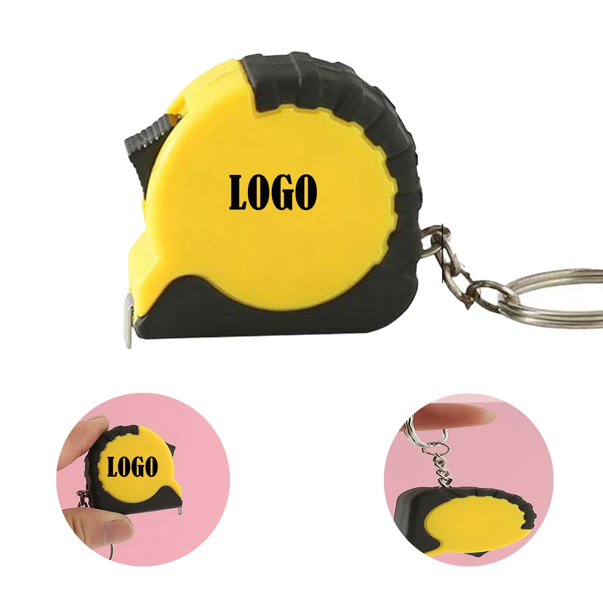Cute Mini Tape Measure Keychain MOQ50 1