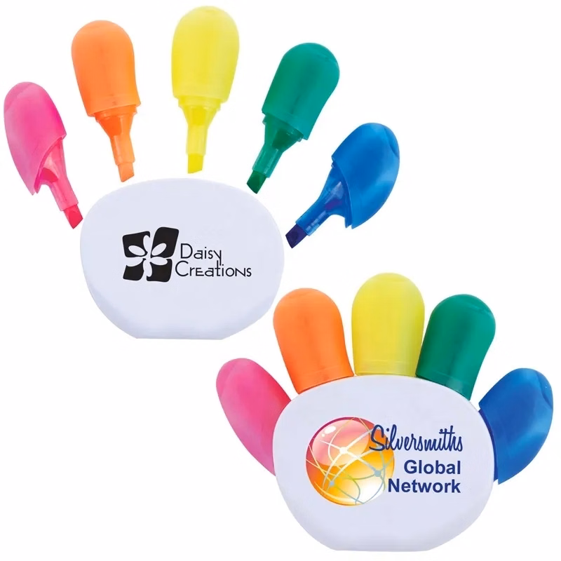 Unique Palm Five Fingers Highlighters
