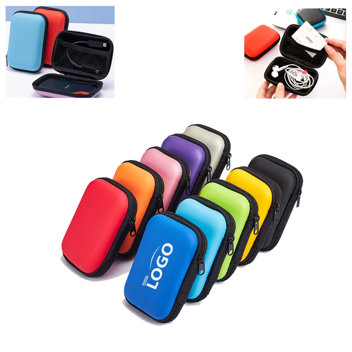 EVA Bag Headphone Storage Box With Your Brand 1