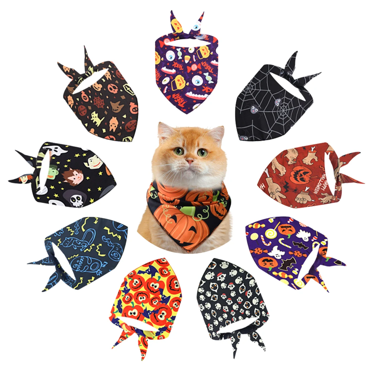 Christmas Pet Triangle Scarf MOQ50 1