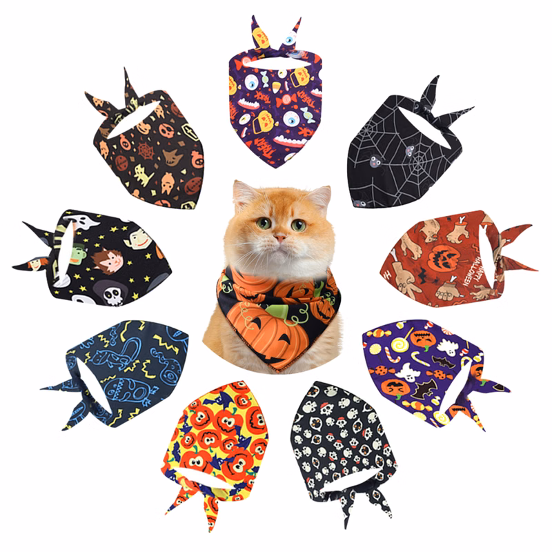 Christmas Pet Triangle Scarf MOQ50