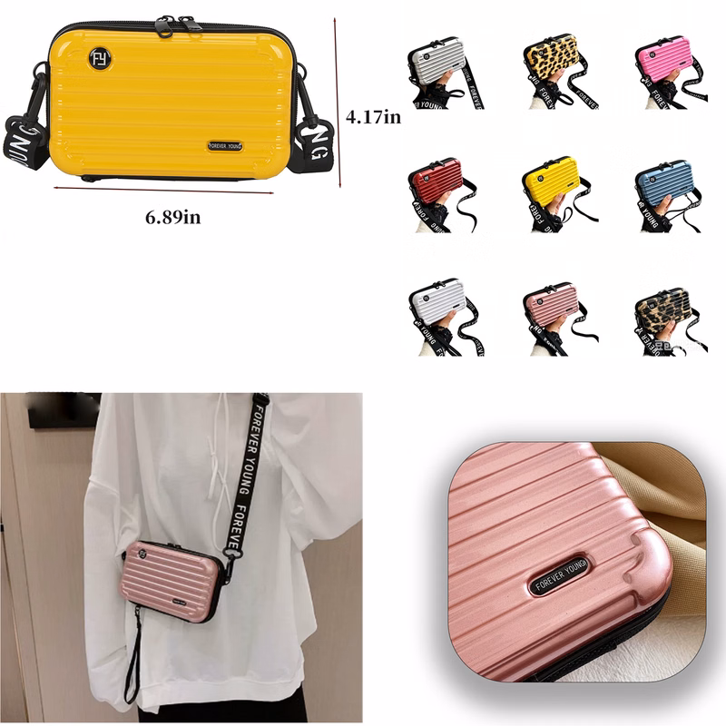 Portable Beauty Crossbody Pouch