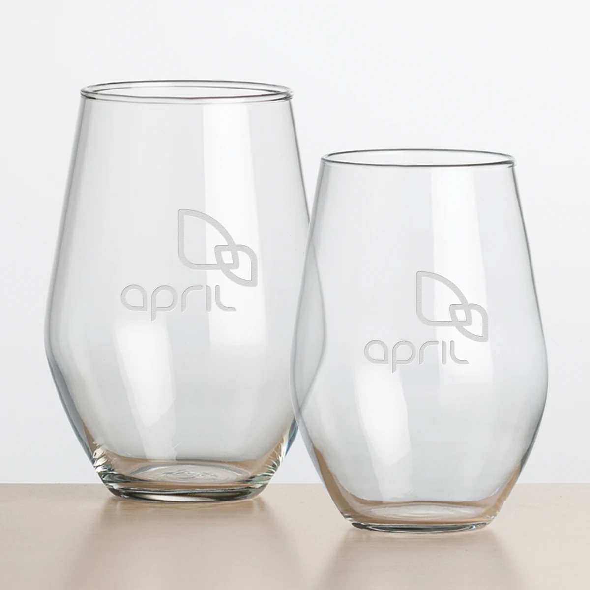 Vale Stemless Wine - Deep Etch 1