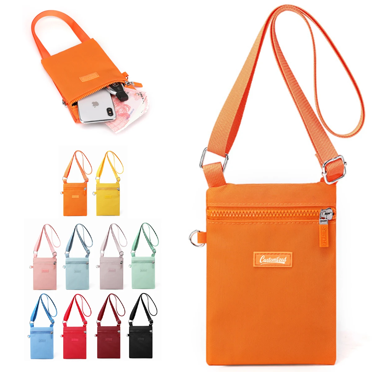 Small Crossbody Messenger Bag 1