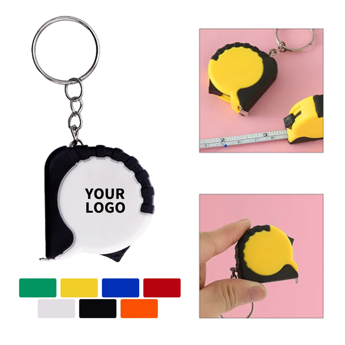 Three Foot Mini Keychain Measuring Tape 1