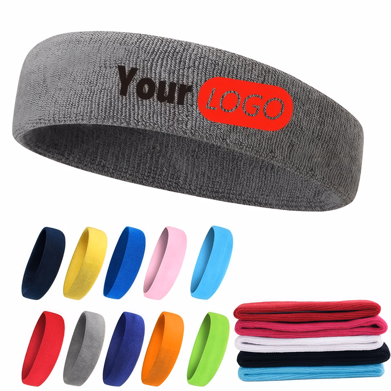 Embroidered Sports Headband MOQ20