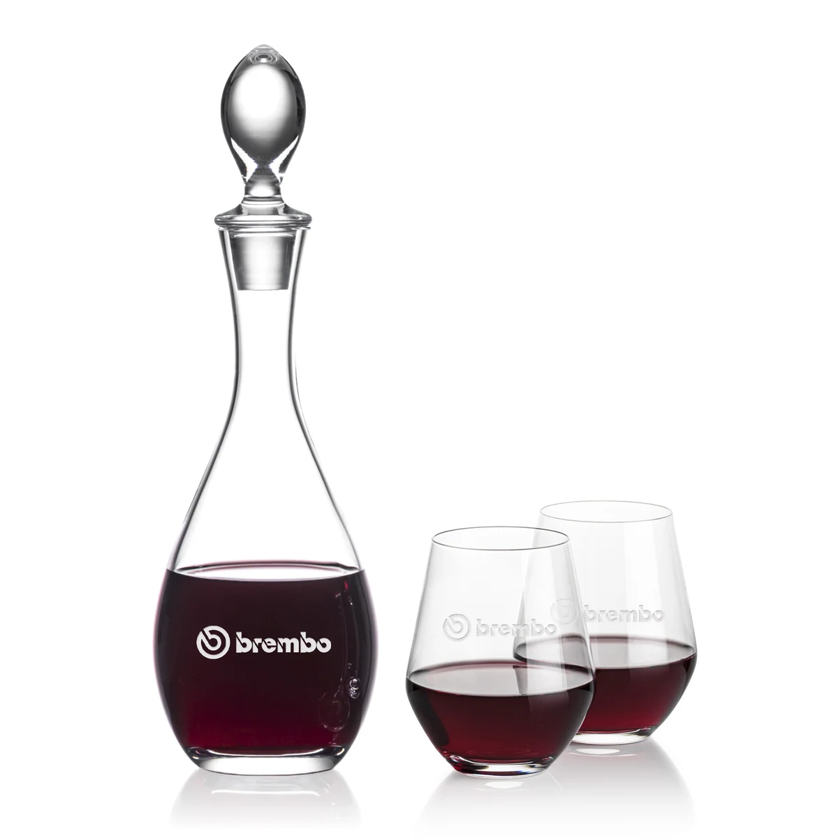 Malvern Decanter & Reina Stemless Wine 1