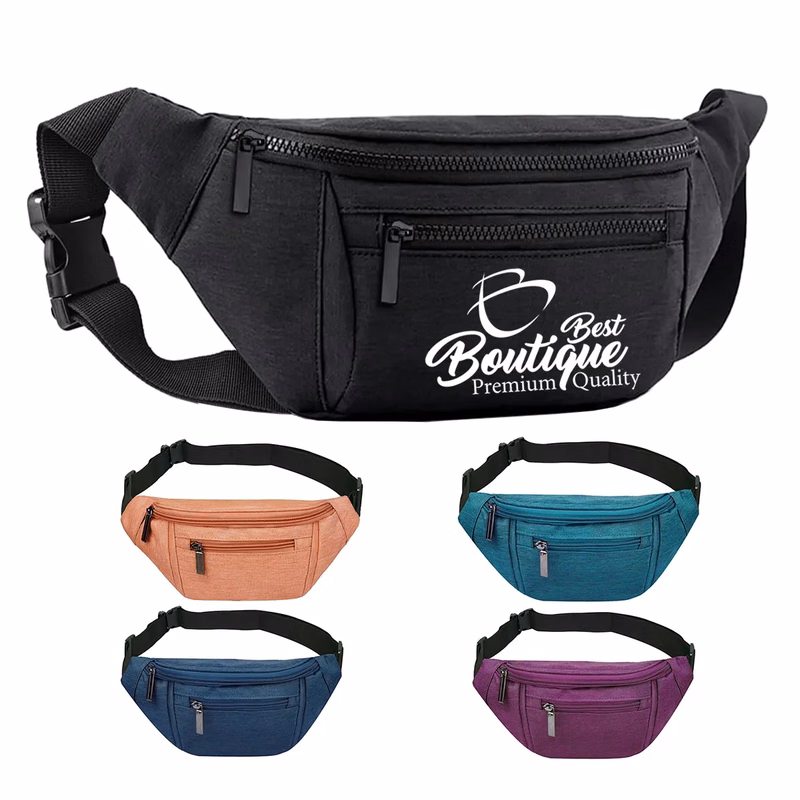 Custom Easy Carry Sling Shoulder Crossbody Waist Bag