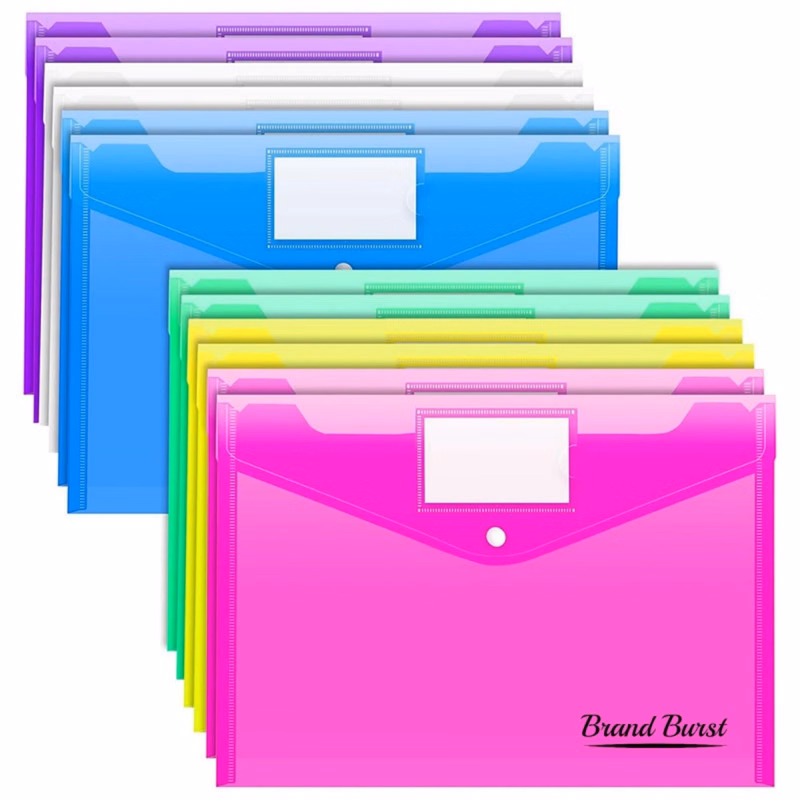 Letter Size Plastic Envelopes