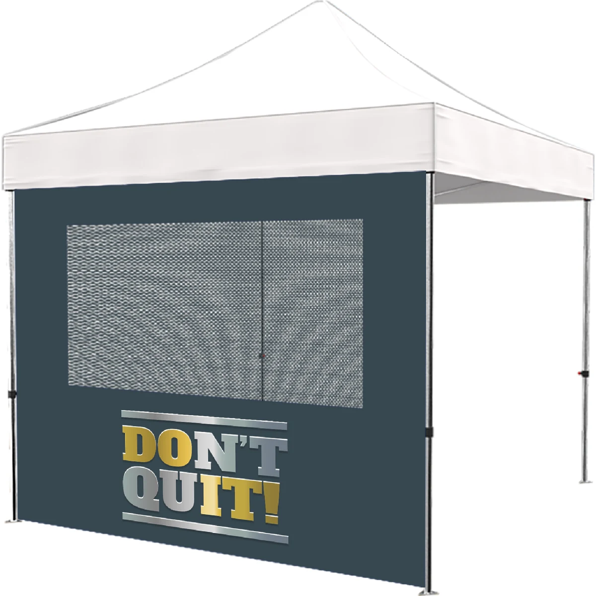 10ft Full Tent Wall Only - 1 Side Imprint w/Single Mesh Window 1