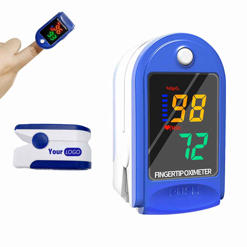 Finger Pulse Oximeter Blood Oxygen Saturation Monitor