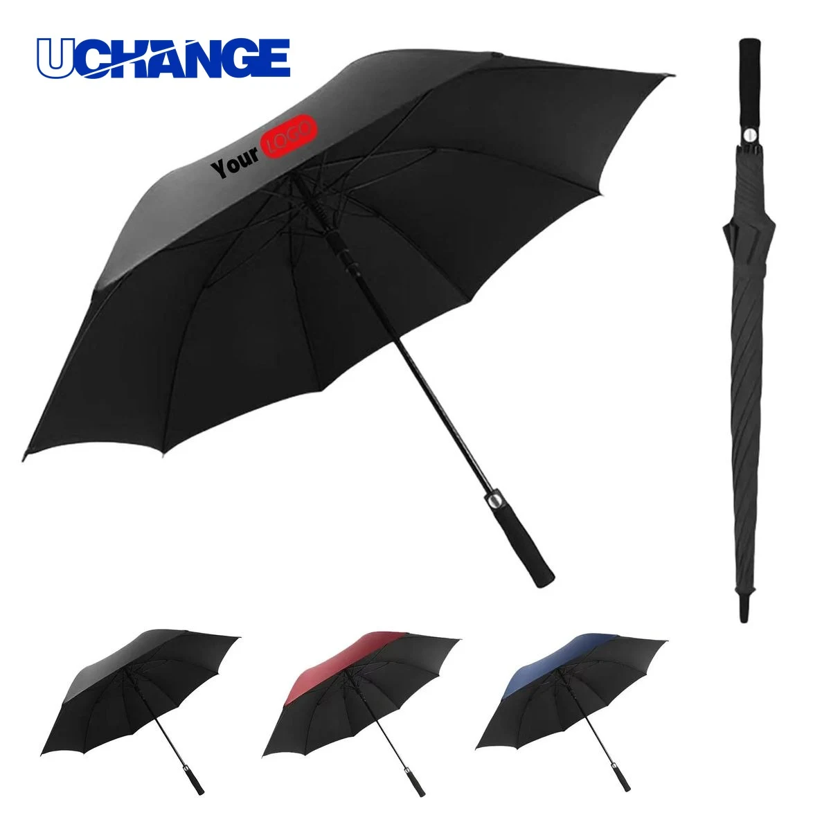 27inch Large Automatic Golf Umbrella 1