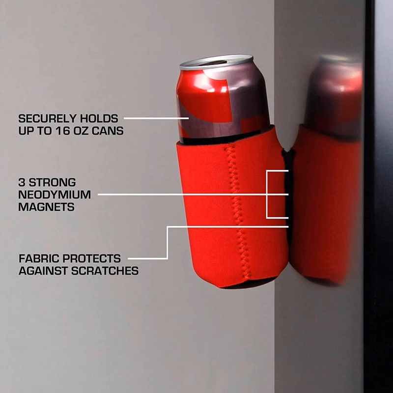 Magnet Neoprene Can Cooler
