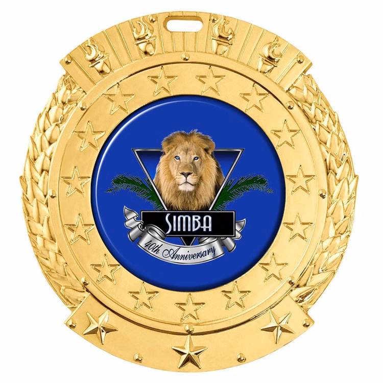 Express Vibraprint™ Victory Sport Insert Medallion (2-3/4")