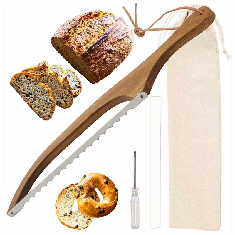 Wooden Bread Knife