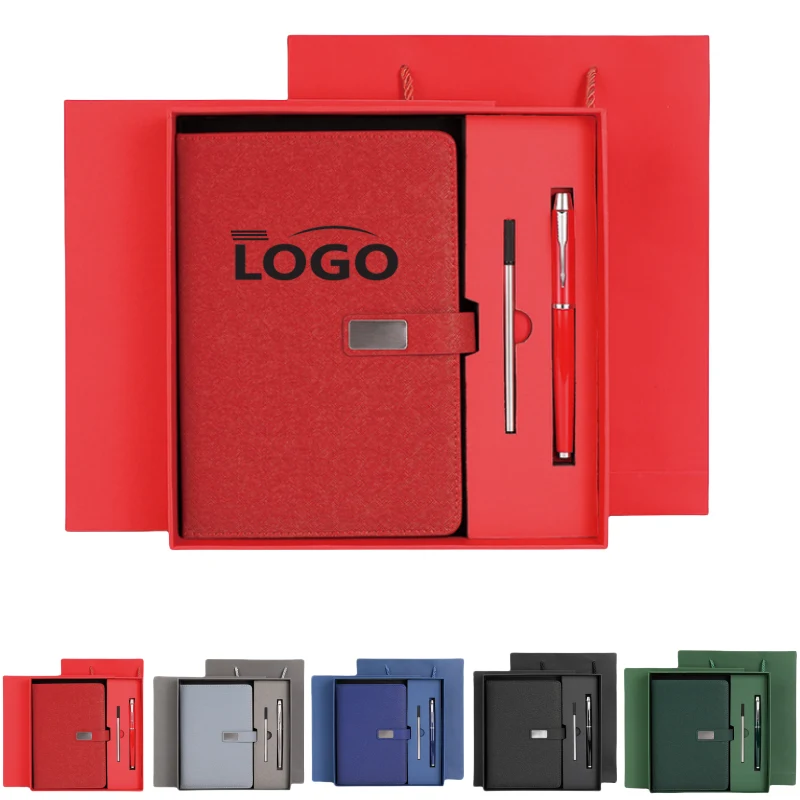 PU Leather Elastic Band Pen Holder Notebook 1