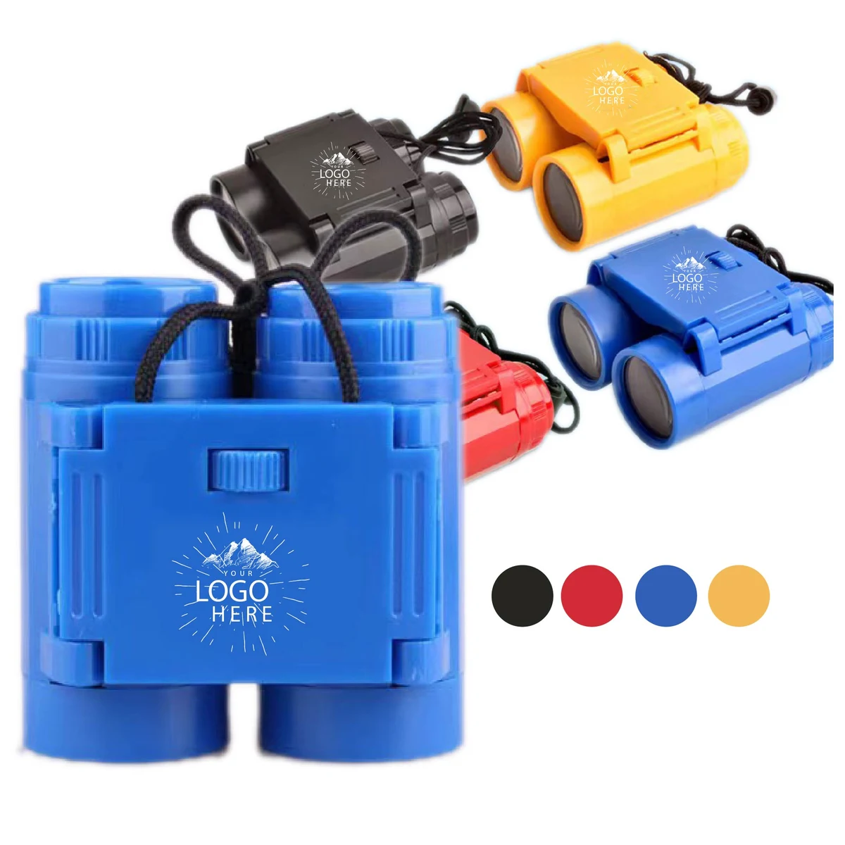 Plastic Children Binocular W/ Lanyard 1