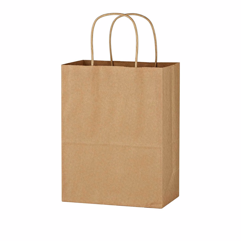 Brown Kraft Paper Shopping Bag