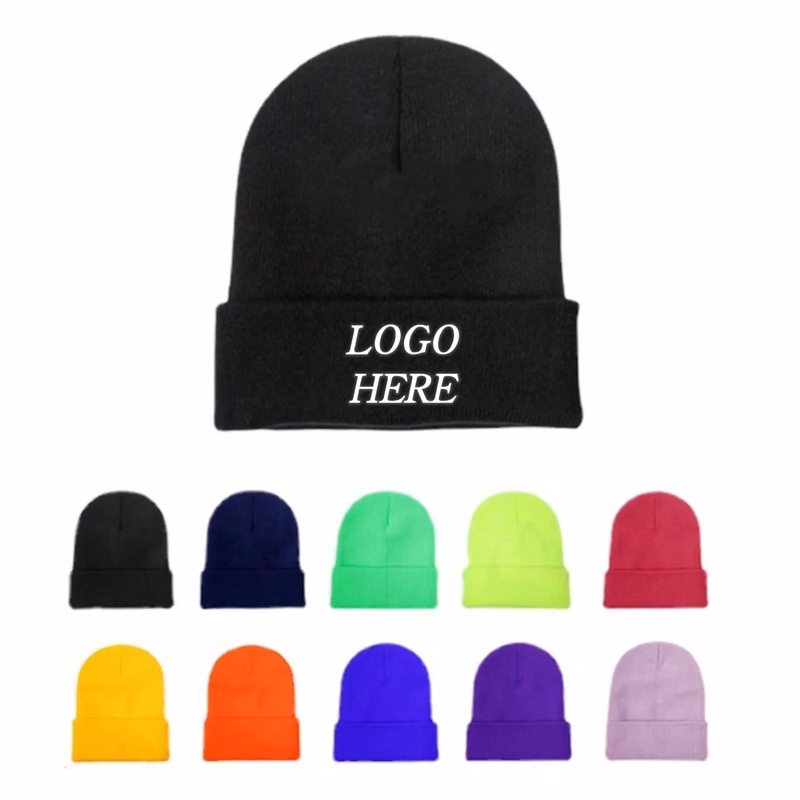 MOQ 50 Knitted Beanie Hat