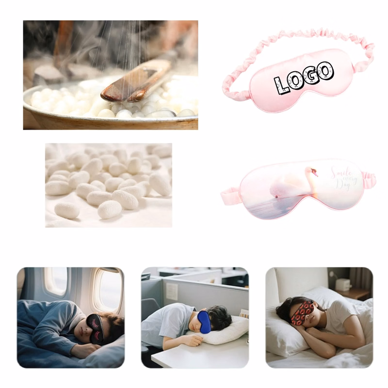 Full-Color Adjustable Soft Silk Eye Mask For Children