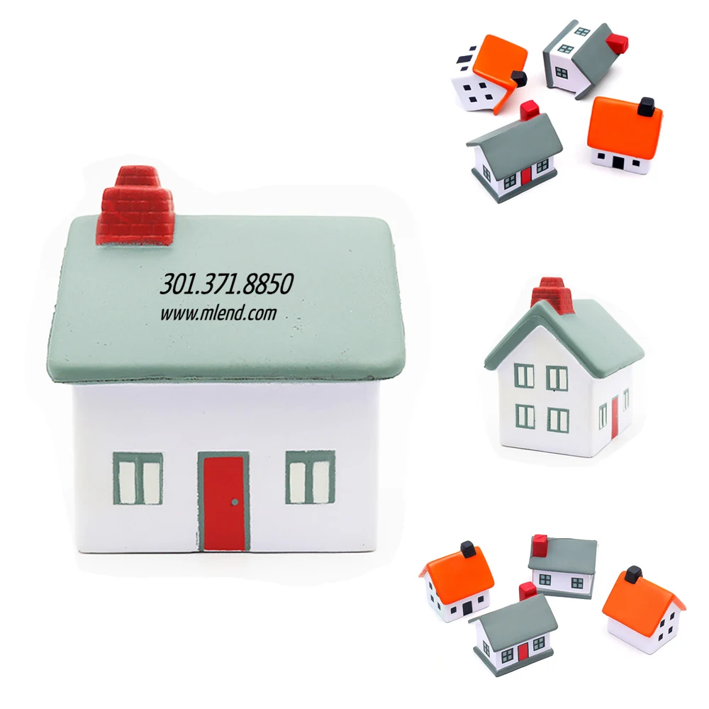 PU Foam House Stress Ball 1