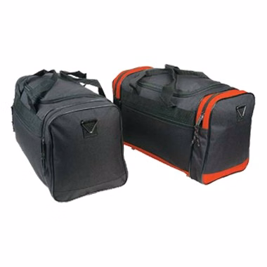 Duffel Bag (black with red trim)