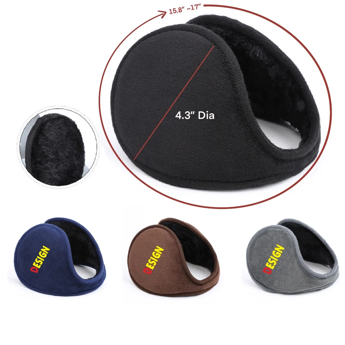 Winter Warm Earmuffs MOQ 50PCS 1