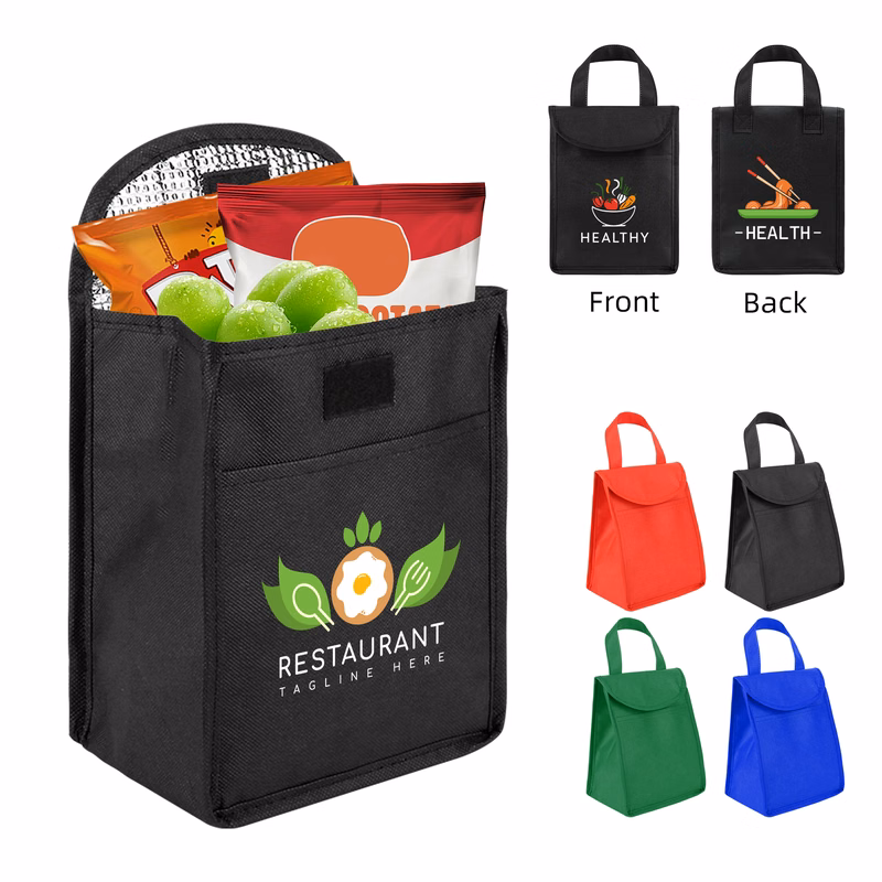 Thermal Non-Woven Lunch Cooler Tote Bag