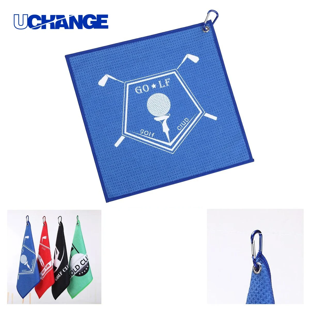 Microfiber Golf Towel Cleaning Towel for Carts or Bags 1