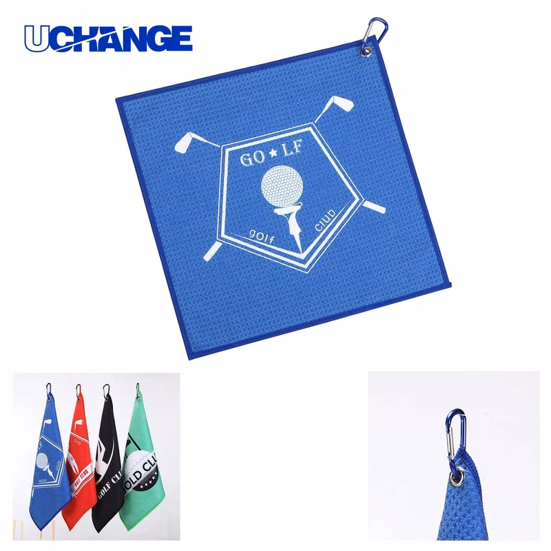 Microfiber Golf Towel Cleaning Towel for Carts or Bags