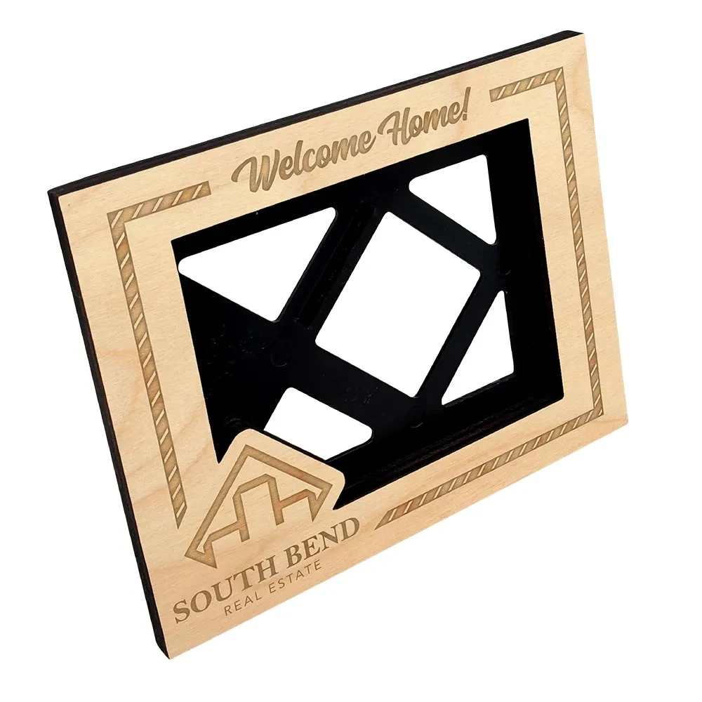 Laser Etched Birch Easel Frames 1