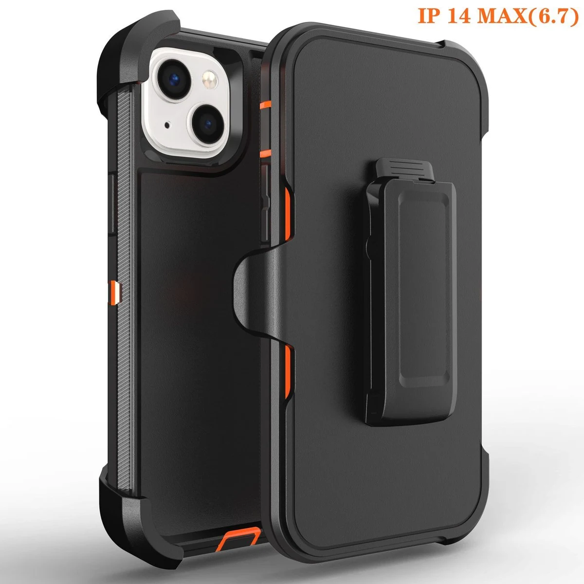 iPhone 14 Pro Rugged Case with Belt Clip 1
