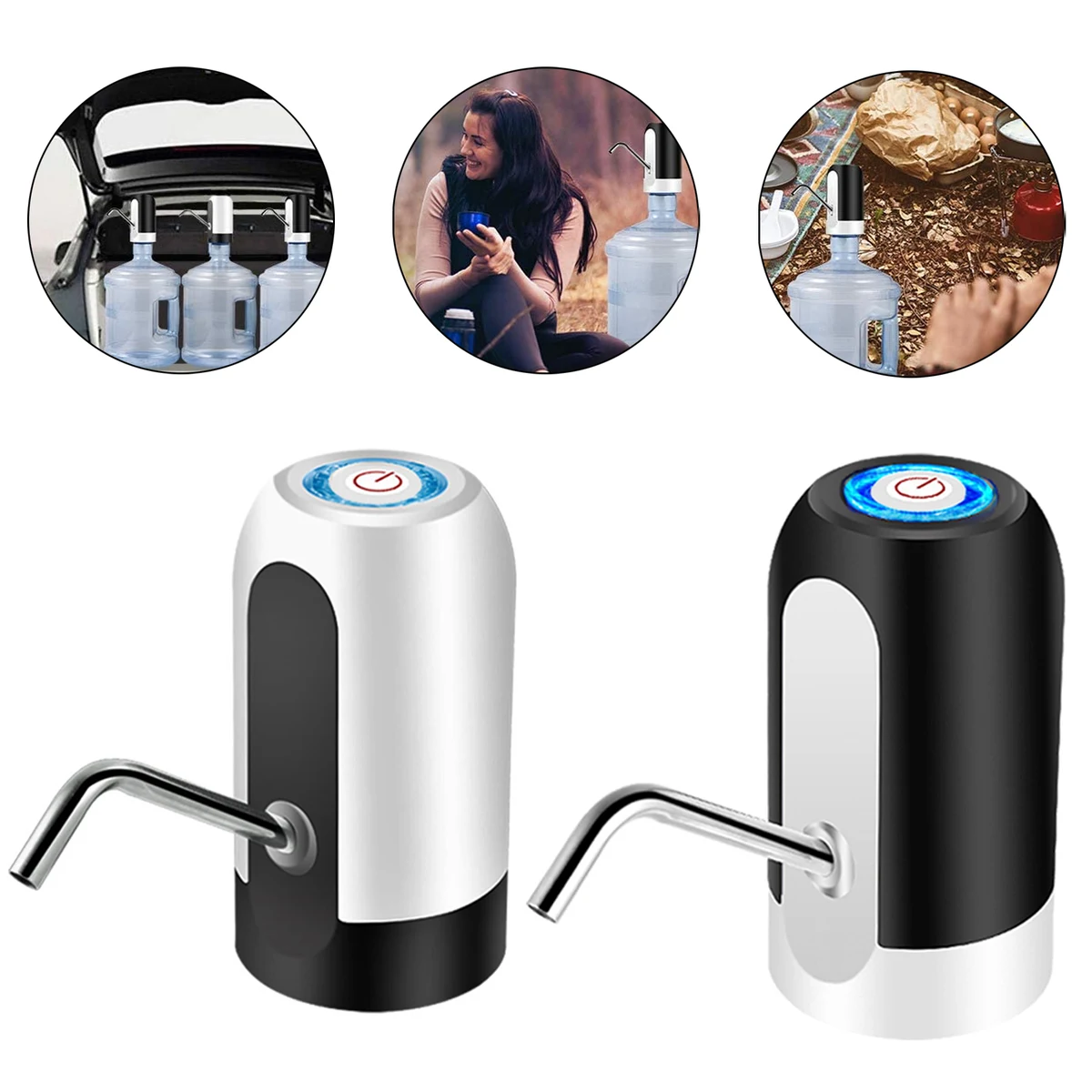 USB Charging Water Bottle Pump 1