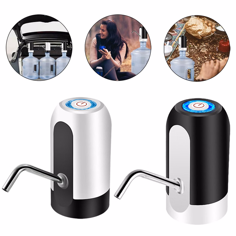 USB Charging Water Bottle Pump